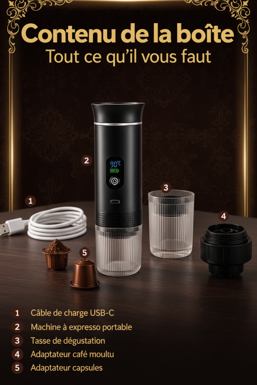 Contenu de la boîte - premium