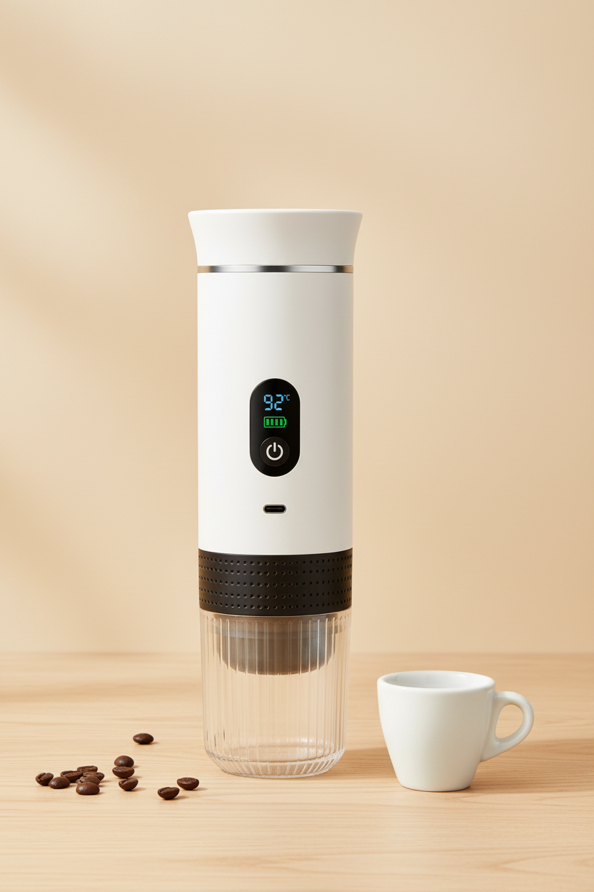 Espresso machine blanche - lifestyle