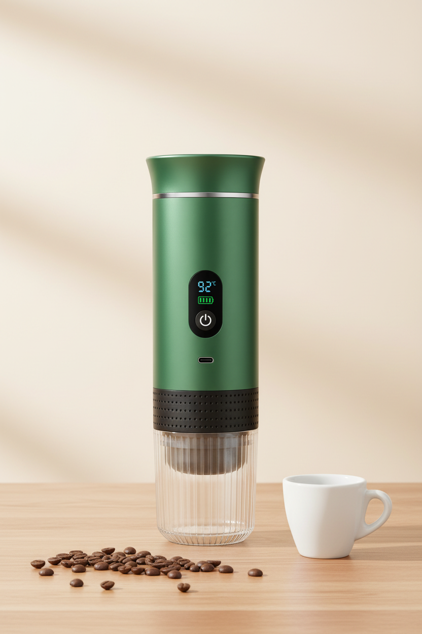 Espresso machine vert - lifestyle